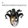 Party Supplies Halloween Mask Exquisite Vintage Venetian Masquerade för vuxna Clown Masks Anime Movie Dance Wall Decoration