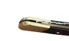 Edizione speciale doppia modalità 110 coltello automatico sandalo giallo sandalo manico a manico a tasca eccellente campeggio forte campeggio pieghe 5409602