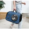 Transportadores de gatos Espaço para cão bolsa de pet saco de pet -peco transparente tampa de bolha confortável dobrar bolsa portátil