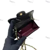 2024 9A Designer Bag Womens Wallet Black Handbag Caviar Bags Gold Chain Bag Classic Flap Designer Shoulder Bags Luxury Crossbody Aysls Woc Satchel Fashion