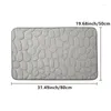 Tappetini da bagno 1pc COBBLESTONE MATE MEMARY MEMARY SHOAM TAPPABILE TAPPABILI RAPIDO ACQUA ASSERBIMENTO NON SLIP THIC