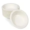 Take Out Containers 50Pcs Biodegradable Disposable Bowl Restaurant Kitchen Cold Use Container Outdoor Picnic Party Camping Rice Serving