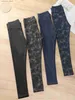 Trousers 4 pieces for girls fashion solid color snowflake summer high spring imitation denim ggings L46