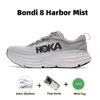 Hokah 8 One Clifton 9 Hokahs 2024 Running Shoes Bondi Men Women White Black Coastal Sky Vibrant Orange Shifting Sand Airy Blue Red Carbo9Swm# S Carboswm#