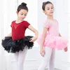 Girls Tutu Skirt Kids Ballet Tutu Puffy Ballerina Princesa Tutu Stage Use White Pink Fairy Mini Skirt Birthday Party Saias 240329
