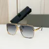 Luxury designer sunglasses High quality stylish square metal UV protection Square Casual Fake changing color sunglasses for men and women