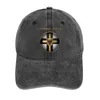 Berets Symbole d'ordre teutonique - Cross Heraldry History Médiéval Knights Cowboy Hat Drop Mens Hats Women's