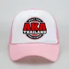 Шарики aka thailand тренажерный зал логотип Muay thai Baseball Cap Summer Mesh Trucker Stat