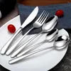 Spoons Stainless Steel Fork Spoon Tableware Metal Cutlery Home Dessert Western Dinnerware