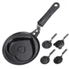 Pans Kitchen Breakfast Egg Frying Pot Mold Pan Flip Omelette Non-Stick Pancake Maker Cooking Accessories