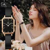 Montres féminines Shengke Original Design Womans Es Top Luxury Ladies Clock Clock Fashion New Style STRAP FEMMES Femmes Quartz Sk Reloj Mujer L240402