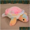 Movies & Tv Plush Toy Stuffed Animals Toys P Cute 35Cm Colorf Large Sea Turtle Throw Pillow Drop Delivery Gifts Dhguz