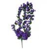 Flores decorativas Artificial Falso Ivy Vine colgante Planta de guirnaldas Románticas Bodas para bodas Pasques de jardín Oficinas de comedor decoración