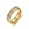 HARAJUKU ACCESSOIRES DE ÉDIGNEMENT COOL Tempérament Sweet Lady Ring Belle Diamond Titanium Steel Art Jewelry