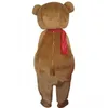 2024 Halloween Nouvel adulte Curious Bear Mascot Costume Costume Costume Cartoon Mascot Costume Costume