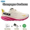 Hokh Bondi 8 Chaussures de course Clifton 8 9 Shock Personnes gratuites Lanc de Blanc Fiesta Summer Song Hokh One Sneakers Hokhs Trainers pour femmes et hommes