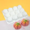 Baking Moulds Halloween 12 Even Mini Pumpkin Mousse Cake Silicone Mold DIY Flower Bud Jelly Pudding Mol