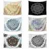 Tapestries Bohemian Mandala Flower Collection Printed Tapestry Bedroom Living Room Home Decor Aesthetic Wall Deco