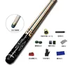 Piscina de madeira Snooker Billiard Cue Case 3/4 Black Shaft Snooker Billiard Cue Choke de 10,5 mm Stecca Biliardo Billiard Acessórios 240403