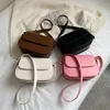 Shoulder Bags 2024 Fashion Women's Crossbody Soft PU Leather Bag Vintage Saddle Totes Underarm Top Handle Clutch