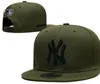 2024 "Yankees" Baseball Snapback Sun Caps Champions Champions World Series Men Women Football Chapeaux Snapback Strapback Hip Hop Sports Hat Mélange