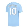 Futbol Jersey Haaland 23 24 24 De Bruyne Foden Phillips Mans Cities Grealish Ferran Mahrez Bernardo Joao Cangelo Z Rodrigo Futbol Gömlek Erkek Çocuk Kiti Setleri Üniformalar