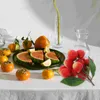 Decoração de festa simulada Lichchee String Model Tablop Decor Frutas Artificial para Ornamento de Plástico PVC Homedecor