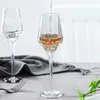 100ml Light Luxury Retro Retro Wine Glasses Business Gift Box Conjunto Crystal Glass Whisky Champagne Copa transparente Cálice de luz 240410