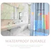 Shower Curtains Curtain Privacy Protected Periodic Table Waterproof Bathroom Stylish Toilet Liner