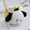 かわいくてかわいいクロミの小さなペンダントのぬいぐるみのおもちゃが小さな蜂パンダバッグペンダントキーチェーンに変身します