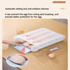 Storage Bottles Creative Refrigerator Egg Fresh-Keeping Box Plastic Home Food Sorting Kitchen Boxes Outdoor Camping Picnic Dispenser