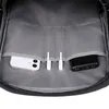 Sac à dos pour hommes extensibles multifonctionnels Baggack Bagpack masculin USB Charges d'ordinateur portable étanche du sac de voyage.