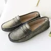 Casual Shoes 2024 Arrival Women Genuine Leather Loafers Moccasins Fashion Slip On Flats