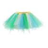 스커트 여자 Tutu Princess Skirt Fluffy Mixed Color 지원 스튜디오 Pochogry