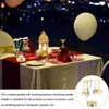 Kerzenhalter Metall Elch Teelicht Halter: Weihnachtsdrehhalter für Hochzeitshäuser Geschenke