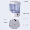 Liquid Soap Dispenser Automatische 400 ml elektrische sensor infrarood schuimende hand wasmachine dispensers voor badkamer 3588
