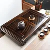 TEA MAKTER SERVING CHINESE TRAY WOOD PLATE Office Desk lyx Japanese Nordic Bandeja Para Cha Kitchen Accessories YN50