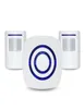 Wireless Driveway Alert Bohndeiny Home Security Driveway Alarm Besökar Door Bell Chime med 1 pluginmottagare och 1 PIR3767978