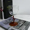 Verres à vin Style Européen en forme de champagne Cocktail Verre Berce Irrégulaire Red Creative Simple Twisted Water Water Cup