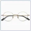 Okulary przeciwsłoneczne Ramki retro vintage okulary mody ultra lekkie tytanowe okulary okulary małe krótkowzroczność optyczne okulary okulary ramy man ramy