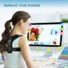 Adjustable Back Shoulder Posture Corrector Belt Clavicle Spine Support Reshape Your Body Home Office Sport Upper Neck Brace 240402