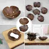 Bowls Coconut Shell Storage Bowl Plate Home Ornament Soap Drain Candy Holder Container