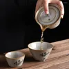 Teaware Sets Japanese-style Travel Tea Set Portable With Carring Cases Teapot Home Outdoor Quick Cup Teawares Gift