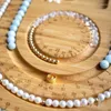 Kitchen Storage 1 Piece Wood Beaded Board Bracelet Anklet Wooden Pearl For Making Jewelry Pad Tray