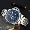 Neue Luxus -Herren Uhren Top -Designer hochwertiges Datumjust 43mm Fünf Hände Quarz Uhren wasserdichte Sports Montre Luxe Uhren