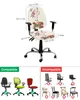 Couvre-chaise Butfly Butterfly Vintage Elastic Failchair Computer Hover Stretch Rovible Office Office Slipver Split Selt