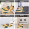 Carpets en caoutchouc Fig Plant de tapis de tapis de tapis sans glissement