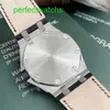 Top AP Wrist Watch Royal Oak Offshore 26170st Silver White Panda Mens Mens Sports Fashion Watch Précision Steel Automatic Machinery 42 mm