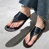 Slippers Flip Flops Ladies Shoes Designer Flat Heels Chancletas Mixed Colors Round Toes Women's Sandals Elegant Femme Sandalias