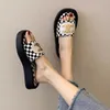 Designer Women Luipaard Print Dikke bodem Slippers Mocassins Scuffs Lazy New Fashion Luxury Ladies Fluffy Slippers Outdoor Casual Shoes Low Top Comfort Flats